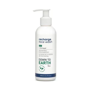 Down To Earth Recharge Face Wash and Shaving Gel 200ml