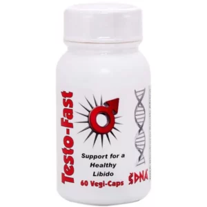 DNA Biopharm Testo Fast 60 Capsules | Male Hormone Support