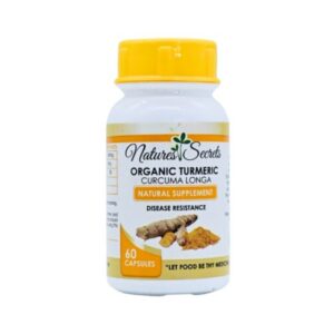 Organic turmeric Capsules 60’s